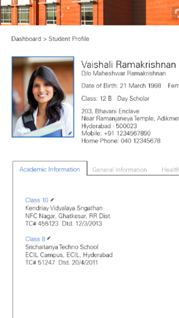UX Student Profile